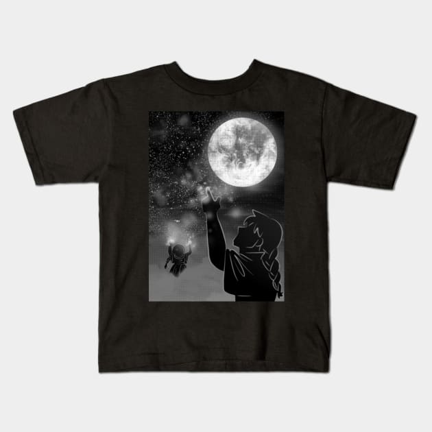 Where Do Stars Come From? "THE STARMAKER" OFFICIAL PRINT Kids T-Shirt by LaurenPatrick